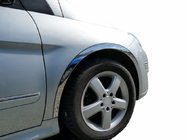 Mercedes B-class W246 2011–2018 Obrobe blatniških lokov (2011-2014, 4 kos, nerjavece jeklo) fotografija 1