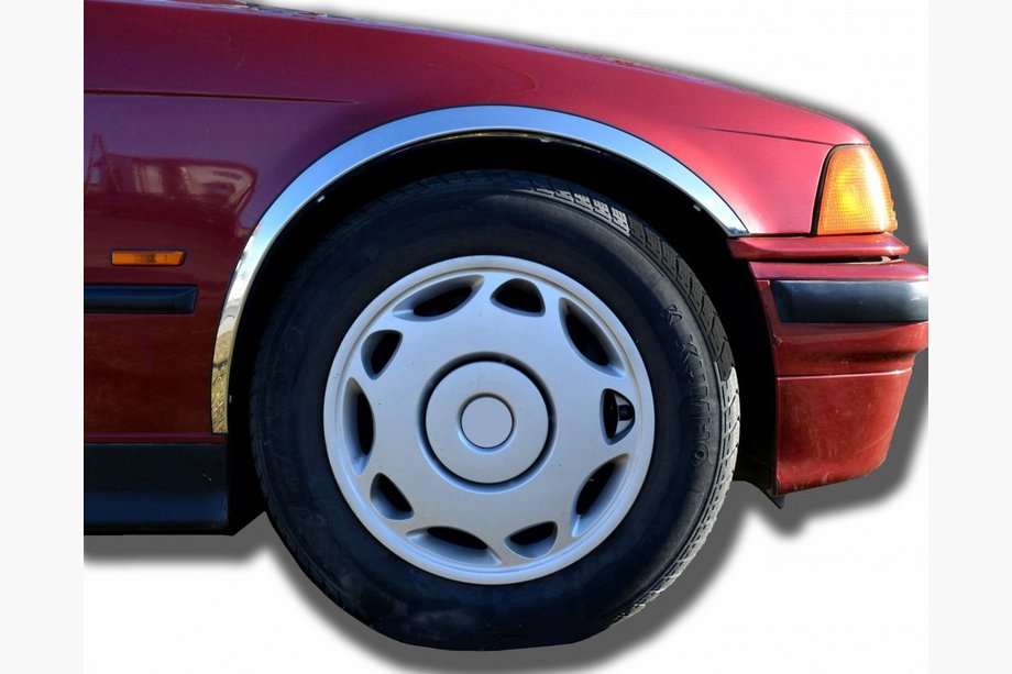 BMW serija 3 E36 1990–2000 Nerjaveče obrobe blatnikov (4 kosi) Image