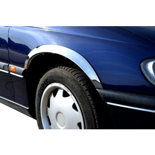Nerjaveče obrobe blatnikov (4 kosi) Opel Omega B 1994–2003 fotografija 1