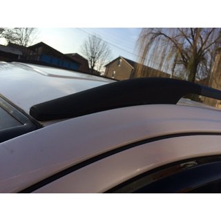 Črne strešne vzdolžne letve ELITE (plastična noga) Mercedes Viano 2004–2014 fotografija 4