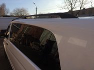 Mercedes Viano 2004–2014 Črne strešne vzdolžne letve ELITE (plastična noga) Kratka medosna razdalja (Short, Compact) fotografija 8