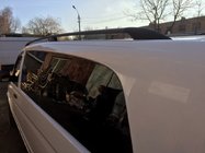 Mercedes Viano 2004–2014 Črne strešne vzdolžne letve ELITE (plastična noga) Kratka medosna razdalja (Short, Compact) fotografija 9