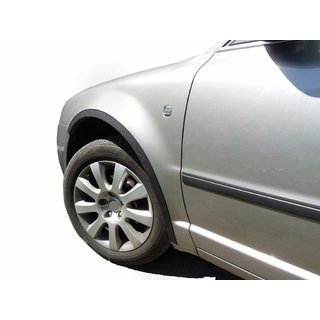 Obrobe kolotekov (4 kosi, črne) Audi A6 C7 2011–2017 fotografija 1