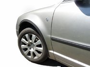 Audi A6 C7 2011–2017 Obrobe kolotekov (4 kosi, črne) fotografija 1