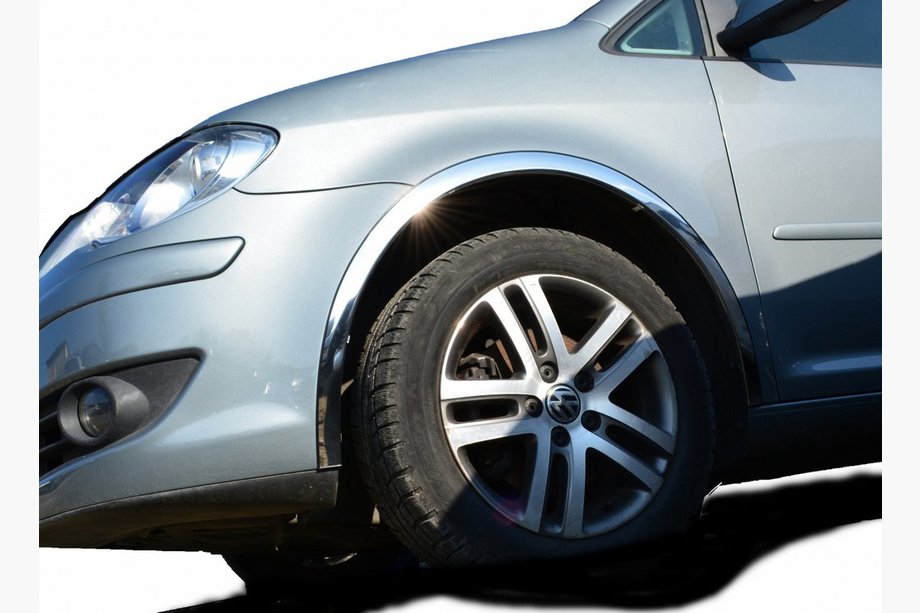 Volkswagen Touran 2003–2010 Nerjaveče obrobe blatnikov (4 kosi) 2006-2010 Image