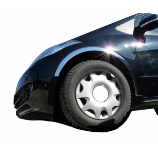 Nerjaveče obrobe blatnikov (4 kosi) Mercedes A-class W169 2004–2012 fotografija 1