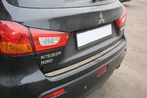 Mitsubishi ASX 2010–2023 Zaščitna letev roba prtljažnika (nerjaveče jeklo) fotografija 1