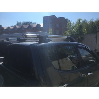 Sive strešne vzdolžne letve (s prečkami) Mitsubishi L200 2006–2015 fotografija 2