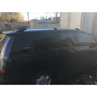 Kromirane strešne sani (2 kos, aluminij) fotografija 3
