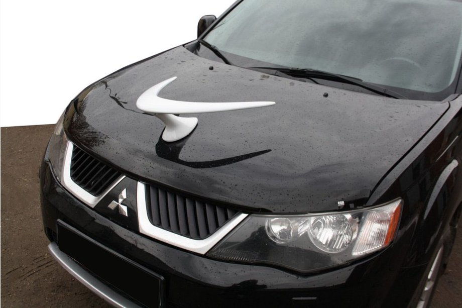 Mitsubishi Outlander 2006–2012 Spojler "Lastivka" (za lakiranje) Image
