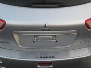 Mitsubishi Lancer X 2008– Zaščitna letev za zadnji odbijač brez pregiba SW Nataniko (nerjavno jeklo) fotografija 1