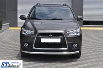 Mitsubishi ASX 2010–2023 Sprednji zaščitni lok ST008 (nerjavno jeklo) fotografija 3