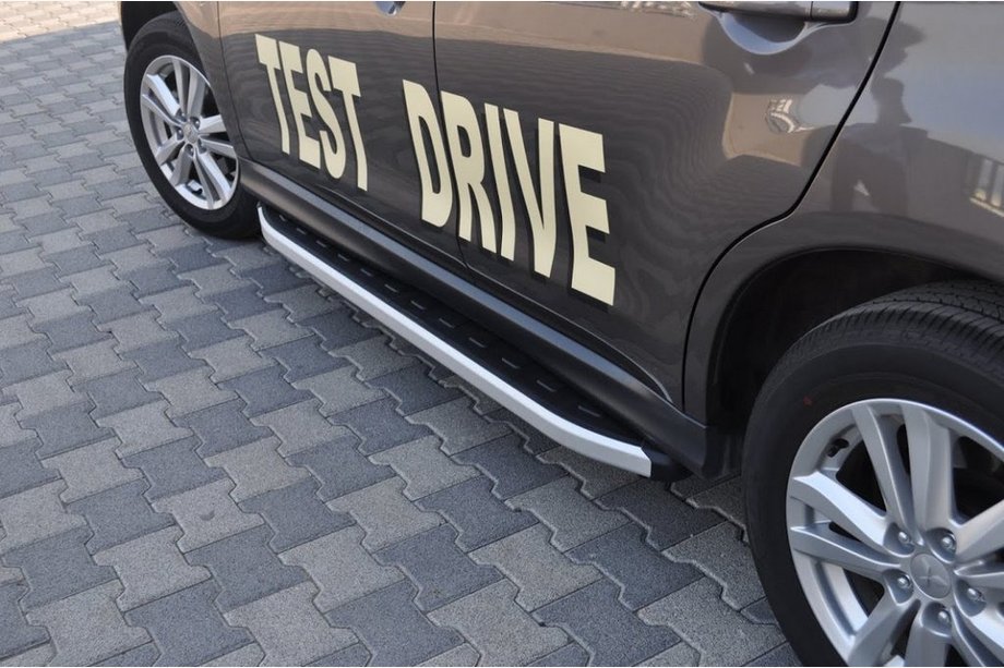 Mitsubishi ASX 2010–2023 Stranske stopnice Fullmond (2 kos, aluminij) Image