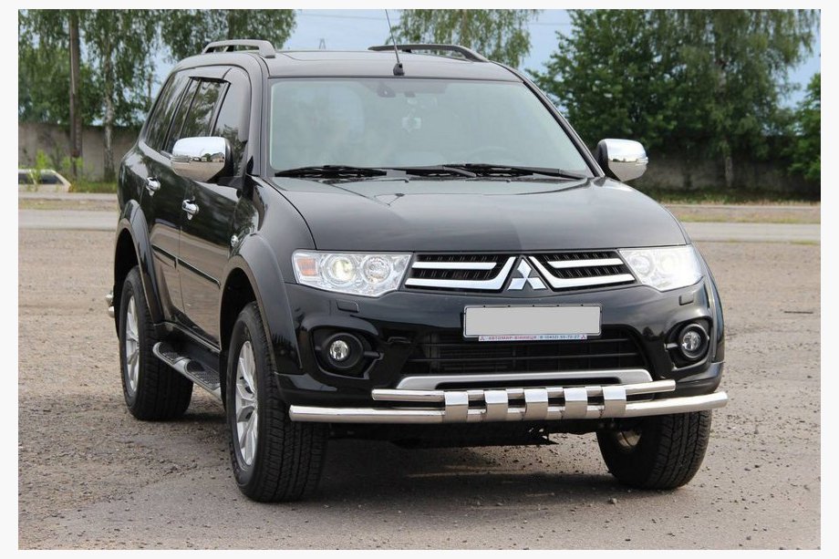 Mitsubishi L200 2006–2015 Sprednji zaščitni lok ST015 (nerjaveče jeklo) Image
