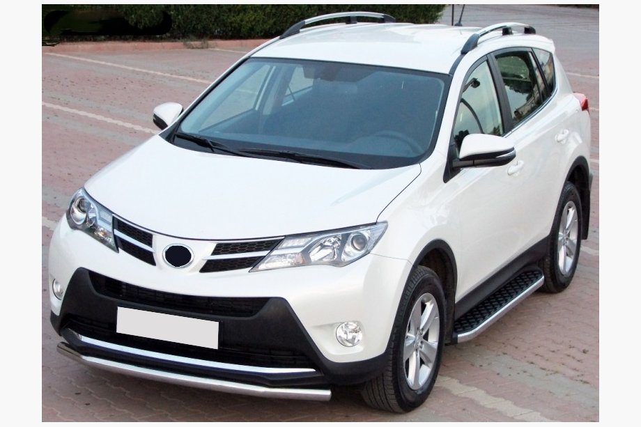 Toyota Rav 4 2013–2018 Stranske stopnice BlackLine (2 kosa, aluminij) Image