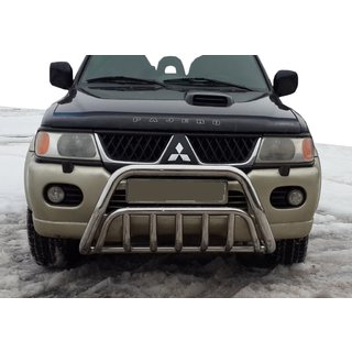 Prednji zaščitni lok WT002 (nerjavno jeklo) Mitsubishi Pajero Sport 1996–2007