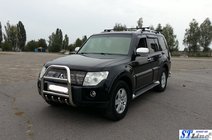 Mitsubishi Pajero Wagon III 1999–2006 Sprednji zaščitni lok (bullbar) QT011 (nerjaveče jeklo) fotografija 2