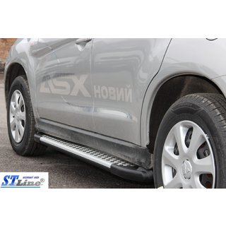 Stranske stopnice Allmond Grey (2 kosa, aluminij) fotografija 3
