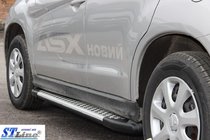 Mitsubishi ASX 2010–2023 Stranske stopnice Allmond Grey (2 kosa, aluminij) fotografija 3