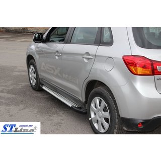 Stranske stopnice Allmond Grey (2 kosa, aluminij) fotografija 4