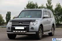Mitsubishi Pajero Wagon III 1999–2006 Sprednji zaščitni lok ST015 (nerjaveče jeklo) fotografija 2