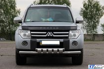 Mitsubishi Pajero Wagon III 1999–2006 Sprednji zaščitni lok ST015 (nerjaveče jeklo) fotografija 3