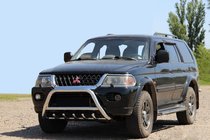 Mitsubishi Pajero Sport 1996–2007 Prednji zaščitni lok WT003 (nerjaveče jeklo) fotografija 1