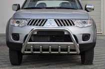Mitsubishi L200 2006–2015 Prednji zaščitni lok WT003 (nerjavno jeklo) fotografija 1