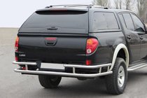 Mitsubishi L200 2006–2015 Zadnji zaščitni lok AK0022 (nerjavno jeklo) fotografija 1
