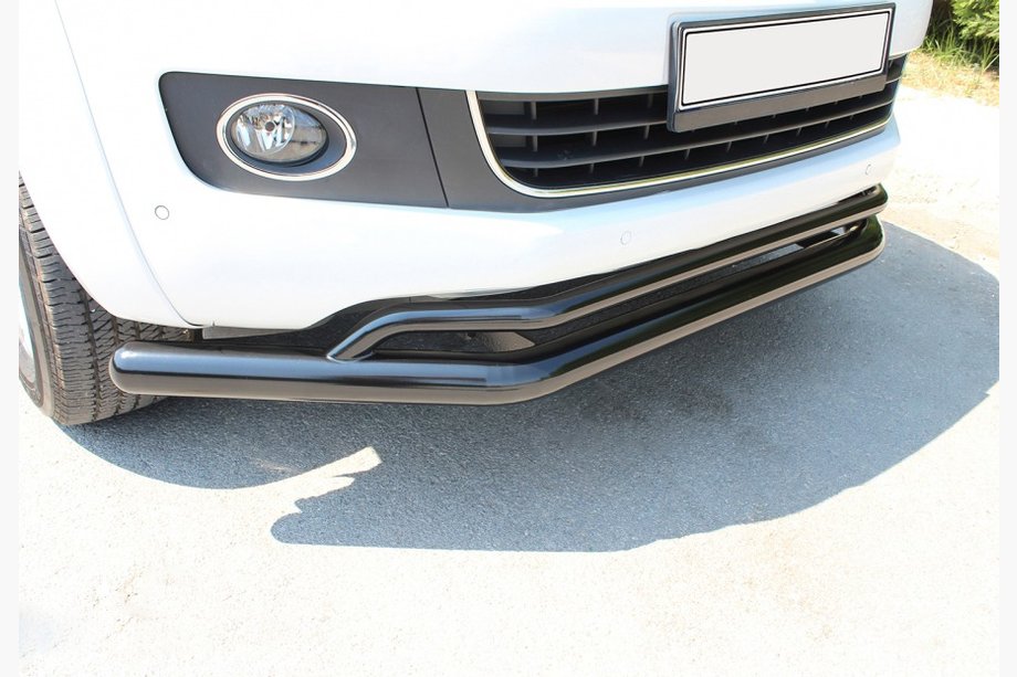 Volkswagen Amarok 2010–2022 Sprednji dvojni zaščitni lok Vegas 76/42 2010-2016 (črna) Fotografija 1