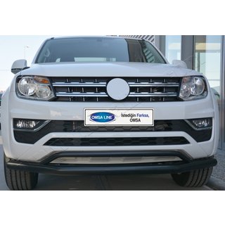 Sprednji dvojni zaščitni lok Vegas 2016-2021 (črn) Volkswagen Amarok 2010–2022 fotografija 2