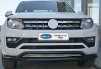 Volkswagen Amarok 2010–2022 Sprednji dvojni zaščitni lok Vegas 2016-2021 (črn) fotografija 2