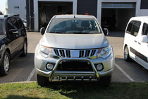 Mitsubishi L200 2015–2024 Prednji zaščitni lok WT003 (nerjaveče jeklo) fotografija 2