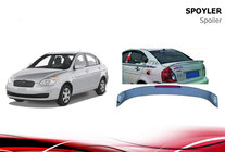 Hyundai Accent 2006–2010 Spojler Niken (za lakiranje) fotografija 1