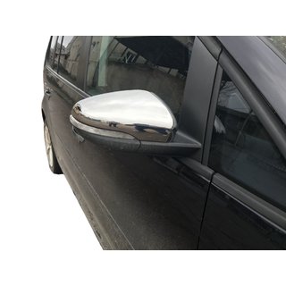 Kromirani pokrovi vzvratnih ogledal (2 kosa, nerjaveče jeklo) fotografija 1