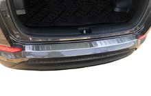 Hyundai Tucson TL 2016–2021 Nerjaveča zaščitna letev za zadnji odbijač OmsaLine 2016-2018 (nerjaveče jeklo) fotografija 1