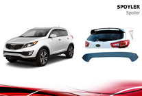 Kia Sportage 2010–2015 Spojler Niken (za lakiranje) fotografija 1