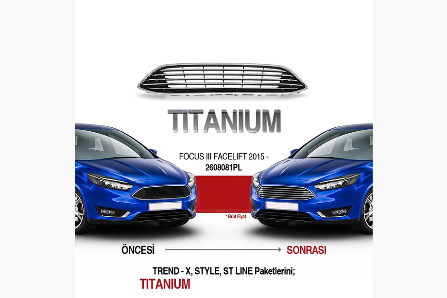 Ford Focus III 2011–2017 Sprednja maska (Titanium) Fotografija 3