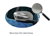 Nissan Qashqai 2014–2021 Pokrovi ogledal mat sivi (2 kosa, plastika) fotografija 1