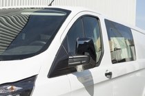 Ford Custom 2013–2022 Pokrovi ogledal črni krom (2 kos, plastika) fotografija 1