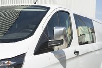 Ford Custom 2013–2022 Pokrovi ogledal sivi mat (2 kosa, plastika) fotografija 3