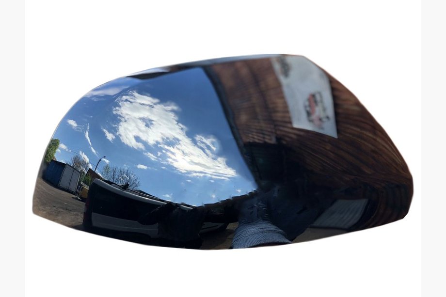 Mercedes Vito/V-razred W447 2014– Pokrovi ogledal črni krom (2 kosa, ABS) Image