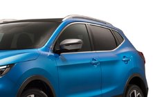 Nissan X-trail T32/Rogue 2014–2021 Pokrovi ogledal mat sivi (2 kosa, plastika) fotografija 1