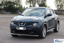 Nissan Juke 2010–2019 Sprednji zaščitni lok ST008-2 (nerjaveče jeklo) fotografija 2