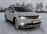 Nissan Murano 2008–2014 Sprednji zaščitni lok ST015 (nerjaveče jeklo) fotografija 1