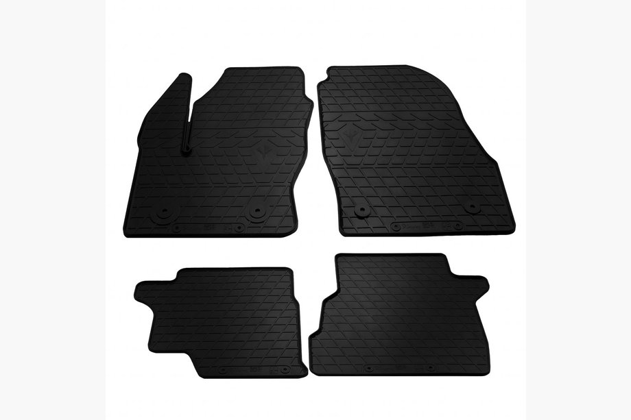 Ford Connect 2014–2021 Gumijasti tepihi za kabino za Transit Connect (4 kos, Stingray Premium) Image