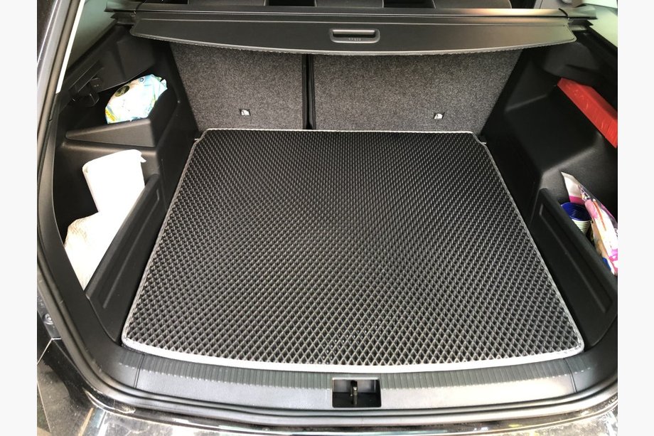 Skoda Fabia 2014–2021 Preproga prtljažnika (HB, EVA, črna) Image