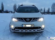 Nissan Murano 2008–2014 Sprednji zaščitni lok ST015 (nerjaveče jeklo) fotografija 3