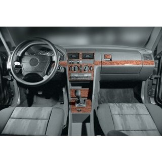 Okrasne obloge armaturne plošče (11 kos.) Mercedes W201 (190) 1982–1993 fotografija 4
