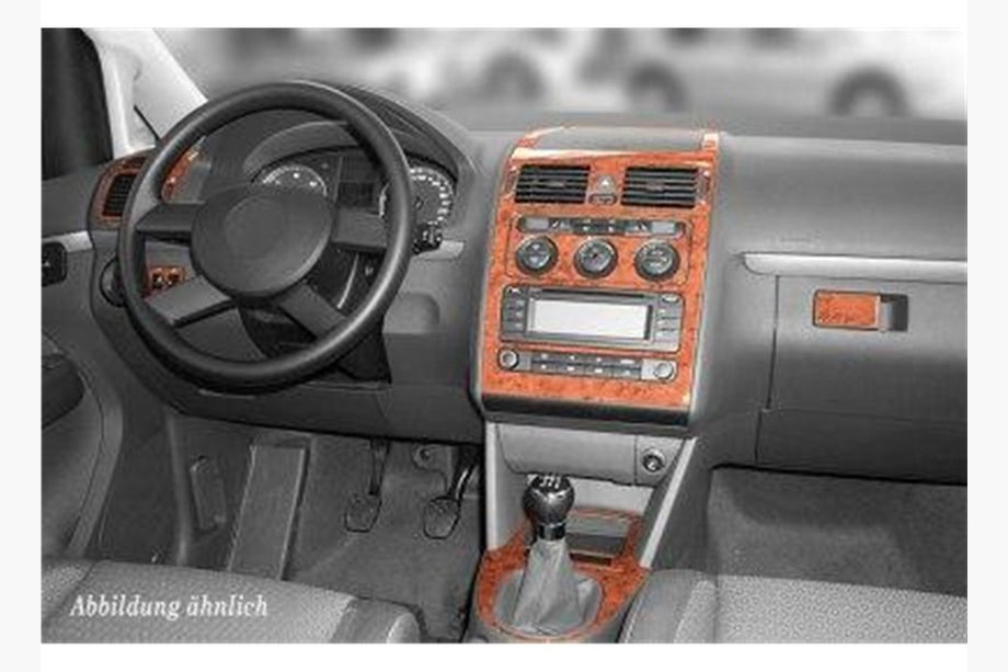 Volkswagen Touran 2003–2010 Obloge armaturne plošče Fotografija 5